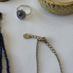 Estate Vintage Wearable Jewelry Lot Necklaces Bracelets rings Earrings Used