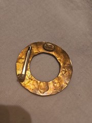Artist Marked. Baer SF 1.5 Inch. Modernism Brutalist Pin Jewelry Brooch Pendant
