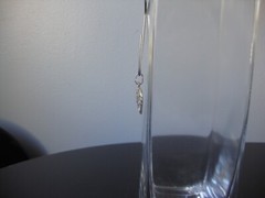 VINTAGE VALENTINE’S DAY HEARTS ON HEART W/SPARKLY DIAMOND CUT SILVER 925 PENDANT