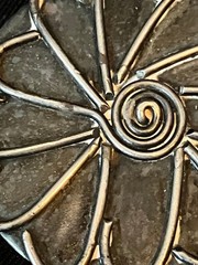 Vintage Silver Flower Power Brooch Artisan Studio Jewelry Tested 11g