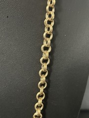 Vintage Edlee Pendant Necklace Maltese Cross Rhinestone Starburst Gold Tone 30”