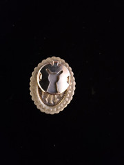 New Set of 4 Western Concho Snap Button Covers 925 Sterling , Vintage 3/4” Gift