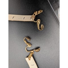 Vintage 1950s Working Thermometer Clip On Earrings Novelty Kitsch Jewelry