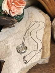 24. CREED Sterling 925 Cable chain St. Anthony Pendant Necklace 18″, 7.5g