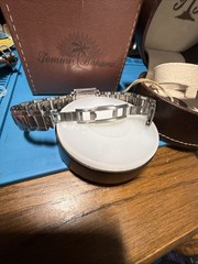 Tommy Bahama Watch Sterling Silver TB4000 Women’s Stainless Steel Quartz Watch