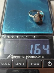 Vintage Silver Southwestern MOP Ring – Size 5.25