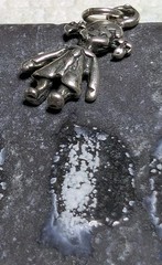 Vintage 925 Sterling Silver Little Girl Child Rag Doll Pigtails Dress Charm 1.1g