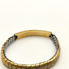 Flex-Let Vintage 1/15 12KT Gold Filled Gwen Engraved ID Expansion Bracelet
