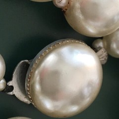 Pearl Necklace Hong Kong Faux 52 Inches