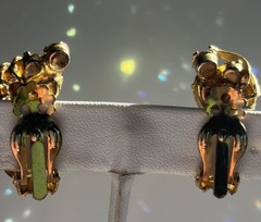 Verified Juliana D&E Venus Flame Clear Navettes Earrings Book Piece Page 246