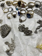Lot Of Antique/Costume Jewelry