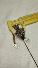 Signed Piver? Stick Pin Abstract Techno Romantic Artist Man Made