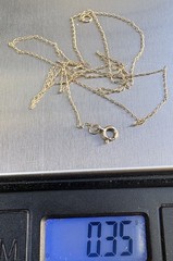 Vintage 10K Solid Yellow Gold Pearl & Diamond Swirl 18” Pendant Necklace 2.17g