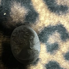 Victorian 1890s Antique Hardstone Onyx