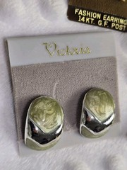 Vintage 80s 90s Earrings Lot 10 Pairs Pierced New Napier Claiborne 14K GF Pakula