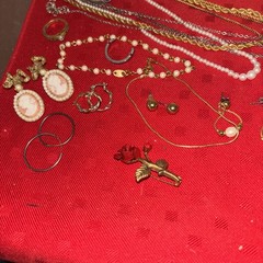 Vintage Estate Jewelry Lot-All Wearable Mix Estate Find- #062226