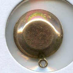 Nice Pair of Yukon Gold Pan w/Nuggets / Earrings or Pendants 10Kt