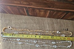 10p Vtg/Mod Jewlery Shell Necklaces Stretch Bracelets Eearings Beach Summer