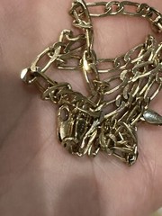 Vintage 14 Kt Solid Gold Chain Necklace