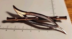 Matisse Renoire Vintage Copper Bamboo Brooch