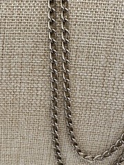 Monet Gold Tone Long Chain Necklace 54 Inches Signed