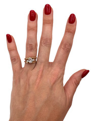 VICTORIAN ANTIQUE 10K SOLID GOLD FLIP RING S6.25 SYNTHETIC RED RUBY FAUX DIAMOND