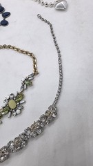 ESTATE Costume RHINESTONE Jewelry Necklaces LOT Some SIGNED Weiss Loft