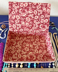 Vintage Estate Lot of COSTUME JEWELRY w/ box