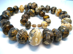 Genuine Huge Massive Amber Baltic Amber Necklace 110-115 grams 22 in. !!!