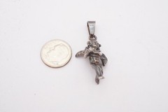 Vintage Mexico Sterling Silver 925 Cherub Pendant