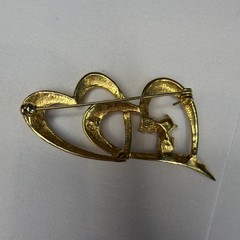 Lot Of Estate Brooches 7 In Total Rhinestones, Mother Of Pearl Etc…