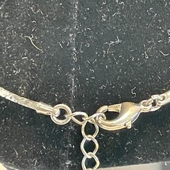 Silver Toned Choker Necklace Clear Rhinestones 16″ Plus 4″ Extender