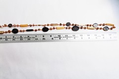 Vintage Buffalo Horn Necklace Japan 3 Pcs
