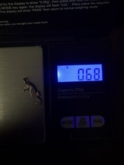 Vintage Sterling Silver Seahorse Nautical Estate Charm Pendant 925