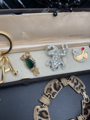 🔥ViNTage To MoD Jewelry Lot-22 Monet Joan Rivers Jewelmint Brooch Necklace Etc
