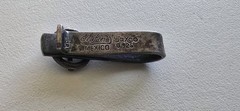 Vintage Delfino Taxco 0.925 Sterling Silver Tie Bar