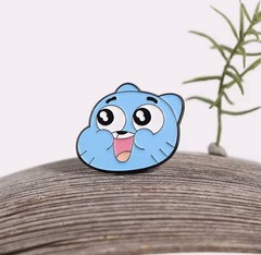 New SET OF 3 The AMAZING WORLD OF GUMBALL Pins DARWIN Anais Brooch Pin CARTOON