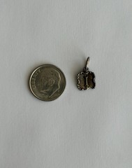 Waxing Poetic Charm Pendant Lot Of 5 Sterling Silver 925 Initial Lot B I J N O