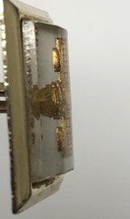 U.S. Capitol Cufflinks & Tie Bar Set Washington D.C. Gold Relief – Vintage