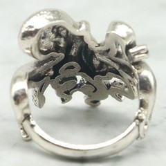 Buy 3 Get 1 Free 8.4g Kraken Gothic Octopus Tentacles Mens Present Silver Rings