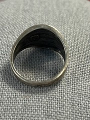 Vintage Bell Sterling Silver Thunderbird Signet Ring Sz 7 — 3014