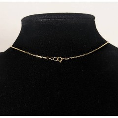 VTG 1/20 14K Gold Filled and 925 Sterling Silver Dainty Heart Pendant Necklace
