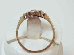 0.80CT Round Cut CZ & Pink Estate Edwardian Art Deco Women’s Floral Inspire Ring