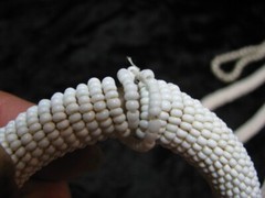 LOT P21 – 8 pc VINTAGE PEARL & SEED BEAD NECKLACE EARRINGS BRACELET RING CLUTCH