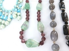 Exceptionally Good Lot Quality Estate Costume Necklaces. Great Resale Potential.
