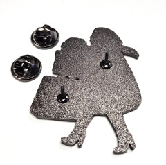 Vintage 90’s J. Crew 4pc Enamel Holiday Shopping Christmas Pin / Brooch Set