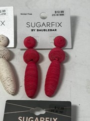 Vtg Pierced Earring Dangle Sugarfix Baublebar Lot E964