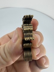 Large Lot of Griffin Brass And Silver Toned stamping jewelry finding