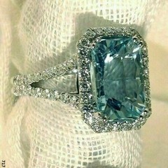 Aquamarine 4.10 Ct Art Deco Antique Vintage Engagement Ring 925 Sterling Silver