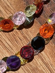 Rare Vtg Swarovski Crystal Collector Necklace • 925 • 70g Estate Treasure